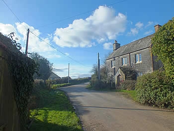 Photo Gallery Image - Views of the hamlet of  Inwardleigh