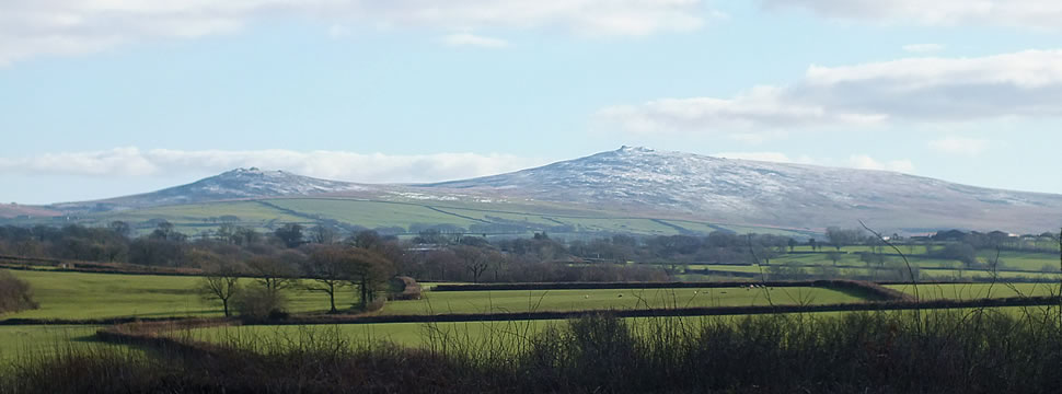 Views around the parish of Inwardleigh